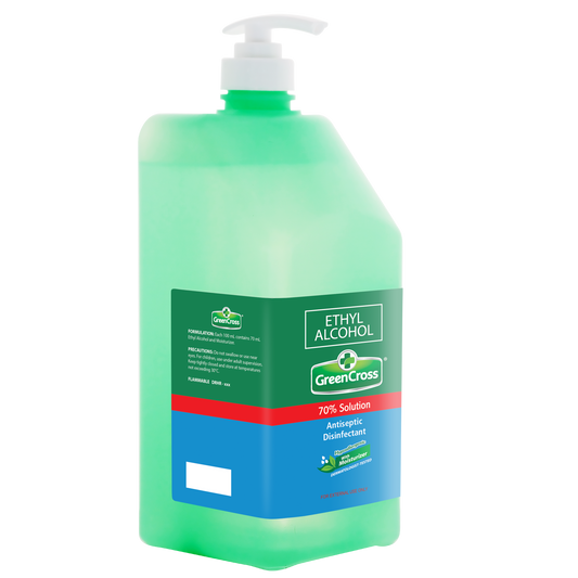 Green Cross 70% Ethyl Alcohol with Moisturizer 1L