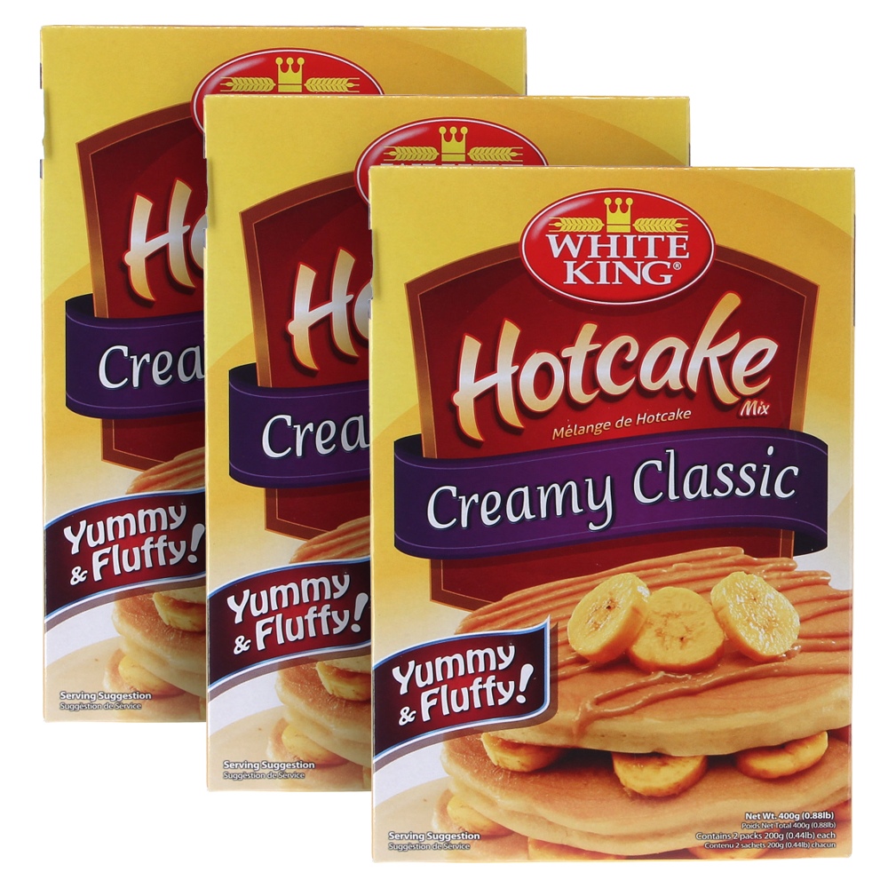 White King Creamy Classic Hotcake Mix 400g