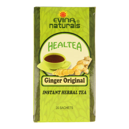 Evina Naturals Ginger Original Instant Herbal Tea (20 sachets) 200g