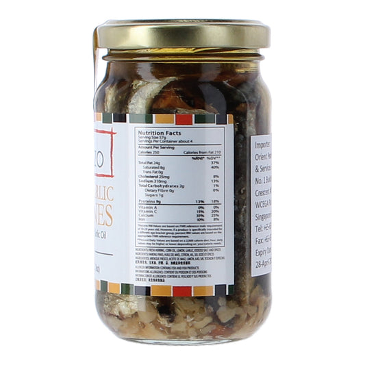 Gustazo Lemon Garlic Sardines 225g