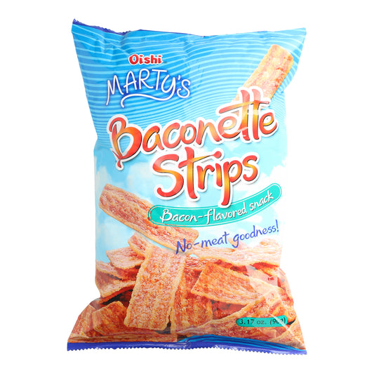 Oishi Marty's Baconette Strips (Bacon-Flavored Snack) 90g