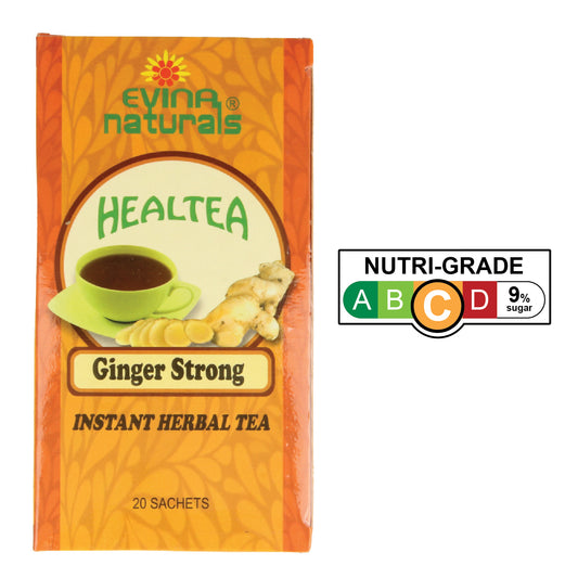 Evina Naturals Ginger Strong Instant Herbal Tea (20 sachets) 200g