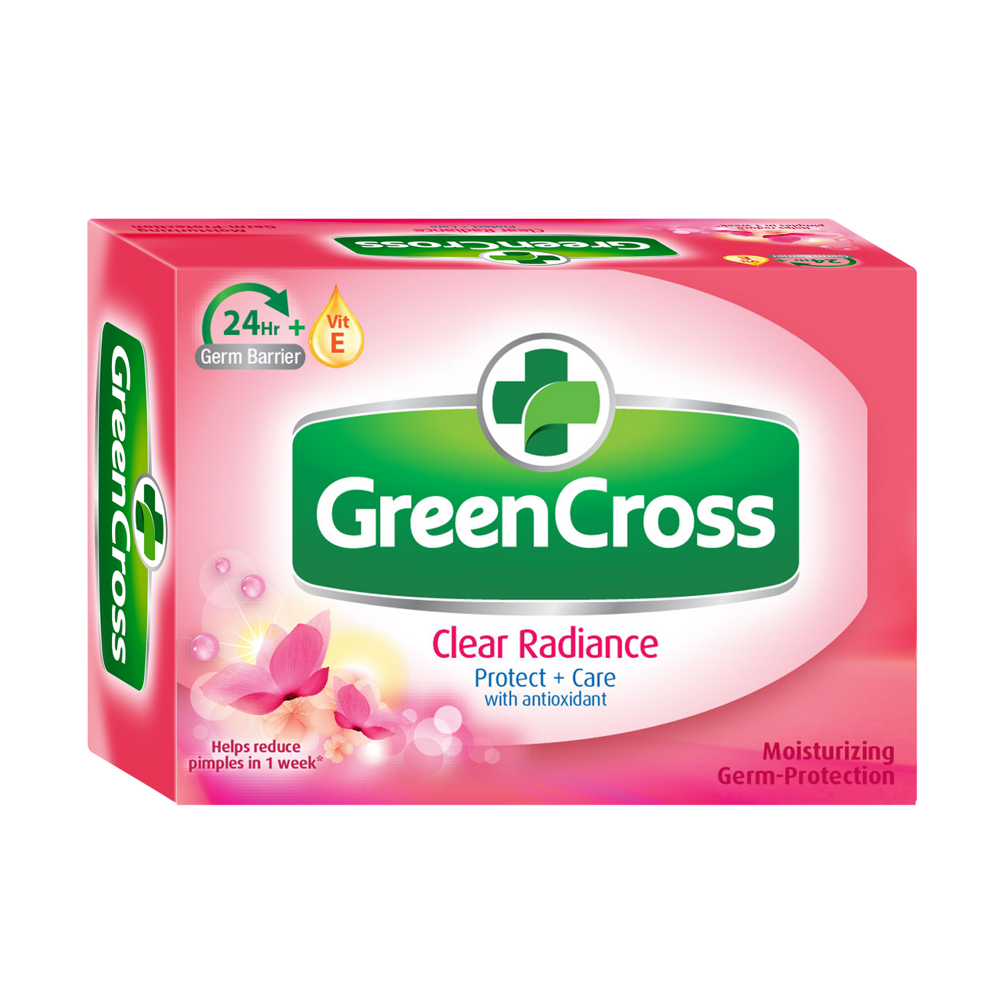 Green Cross Moist Protection Bar Clear Radiance 85g